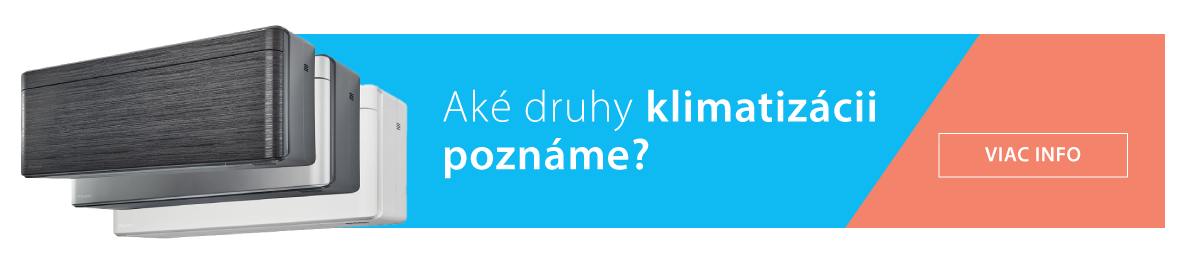 druhy klimatizacii